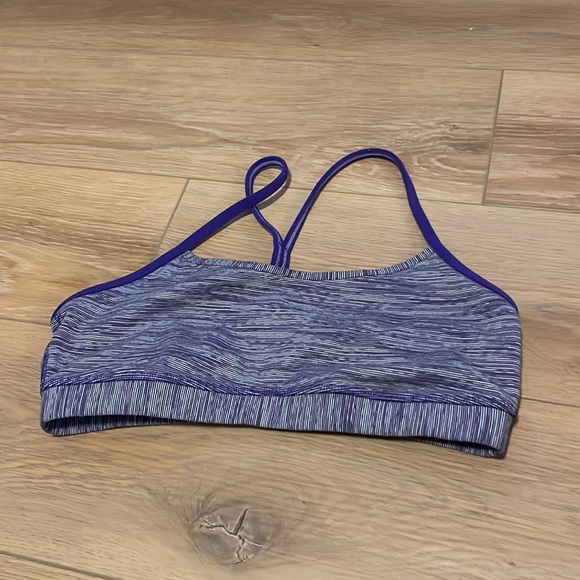 Lululemon Flow Y Strap Work Out Bra Size 10 - Picture 2 of 5